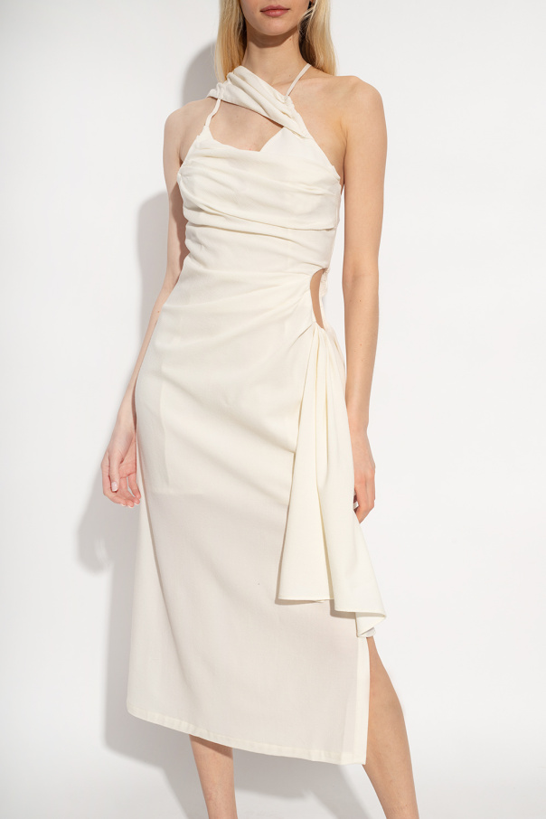 ワンピース JACQUEMUS BAHIA COTTON DRAPED DRESS JACQUEMUS - 